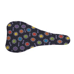 Colorful Maya Pattern Print Bicycle Seat Cover