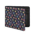 Colorful Maya Pattern Print Bifold Wallet