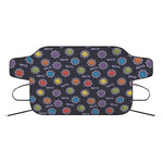 Colorful Maya Pattern Print Car Windshield Snow Cover
