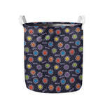 Colorful Maya Pattern Print Collapsible Laundry Basket