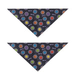 Colorful Maya Pattern Print Dog Bandana