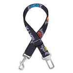 Colorful Maya Pattern Print Dog Seat Belt
