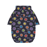 Colorful Maya Pattern Print Dog Zip Up Hoodie