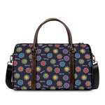 Colorful Maya Pattern Print Duffle Bag