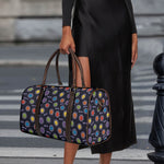 Colorful Maya Pattern Print Duffle Bag