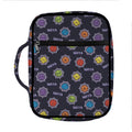 Colorful Maya Pattern Print Front Pocket Bible Bag