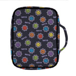 Colorful Maya Pattern Print Front Pocket Bible Bag