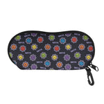 Colorful Maya Pattern Print Glasses Case