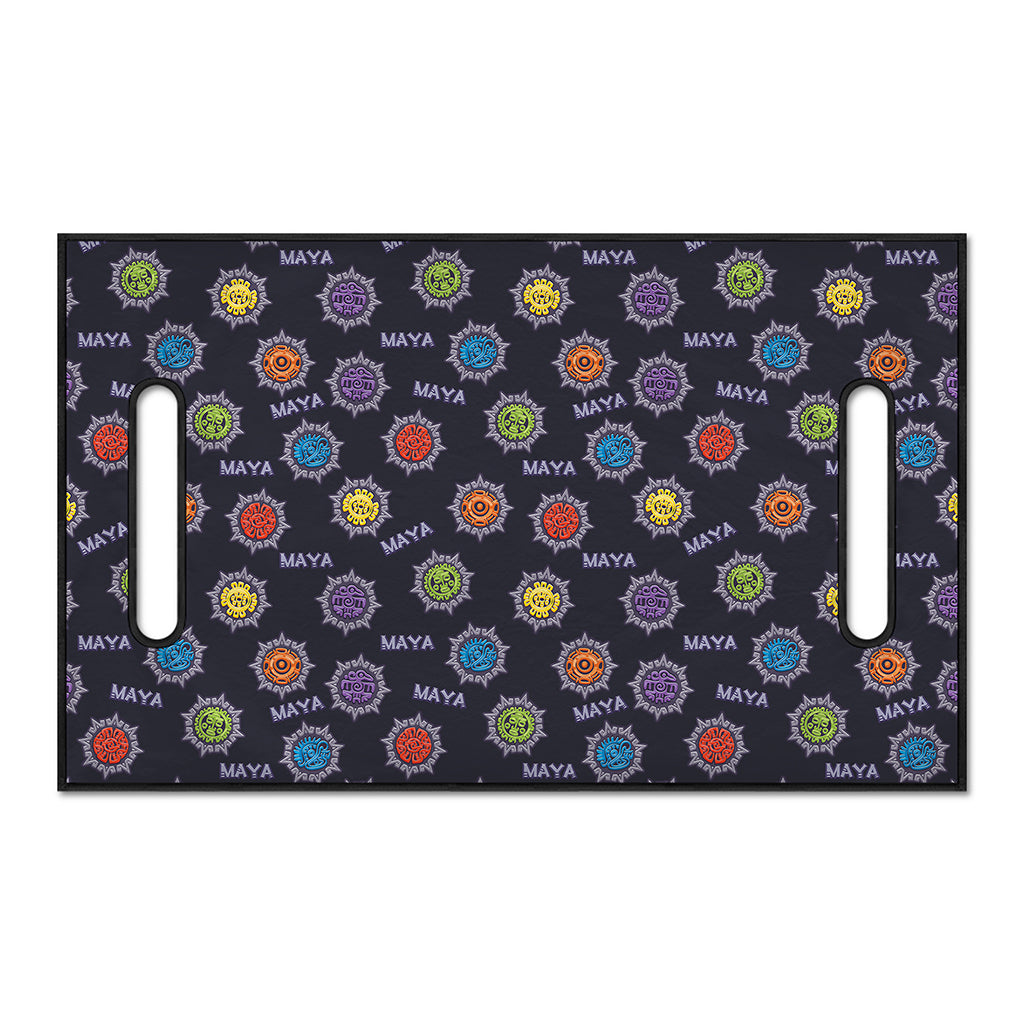 Colorful Maya Pattern Print Golf Cart Seat Cover