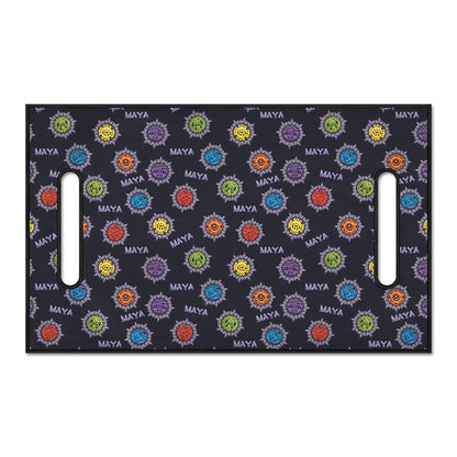 Colorful Maya Pattern Print Golf Cart Seat Cover