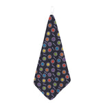 Colorful Maya Pattern Print Hand Towel