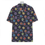 Colorful Maya Pattern Print Hawaiian Shirt