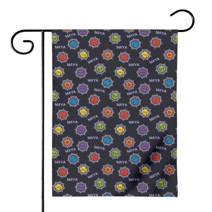 Colorful Maya Pattern Print House Flag