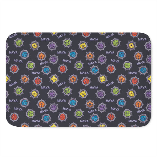 Colorful Maya Pattern Print Indoor Door Mat