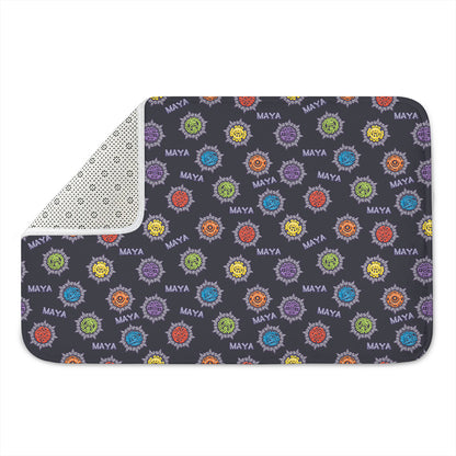 Colorful Maya Pattern Print Indoor Door Mat