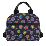 Colorful Maya Pattern Print Insulated Lunch Bag