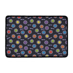 Colorful Maya Pattern Print Kitchen Mat