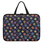 Colorful Maya Pattern Print Laptop Sleeve With Handle