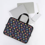 Colorful Maya Pattern Print Laptop Sleeve With Handle