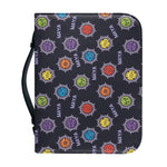 Colorful Maya Pattern Print Leather Bible Cover