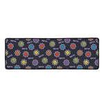 Colorful Maya Pattern Print Long Kitchen Mat
