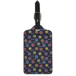 Colorful Maya Pattern Print Luggage Tag