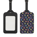Colorful Maya Pattern Print Luggage Tag
