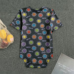 Colorful Maya Pattern Print Men's Bodysuit