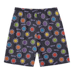 Colorful Maya Pattern Print Men's Swim Trunks