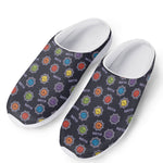 Colorful Maya Pattern Print Mesh Casual Shoes