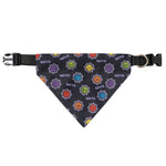 Colorful Maya Pattern Print Over The Collar Dog Bandana