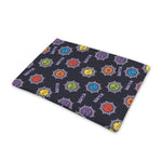 Colorful Maya Pattern Print Pet Cooling Mat Cover