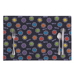 Colorful Maya Pattern Print Placemat