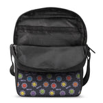 Colorful Maya Pattern Print Rectangular Crossbody Bag