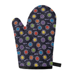 Colorful Maya Pattern Print Single Oven Mitt
