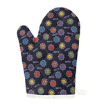 Colorful Maya Pattern Print Single Oven Mitt
