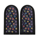 Colorful Maya Pattern Print Skillet Handle Cover