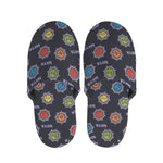 Colorful Maya Pattern Print Slippers
