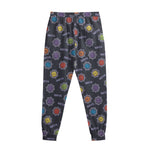 Colorful Maya Pattern Print Sweatpants
