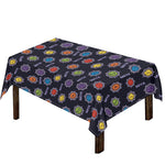 Colorful Maya Pattern Print Tablecloth