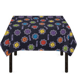 Colorful Maya Pattern Print Tablecloth
