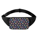 Colorful Maya Pattern Print Waist Bag