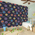 Colorful Maya Pattern Print Wall Sticker