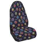 Colorful Maya Pattern Print Waterproof Car Seat Cover