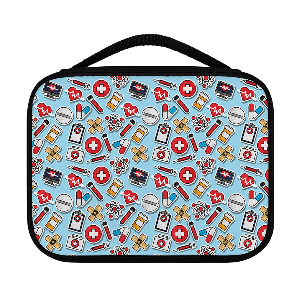 Colorful Medical Pattern Print Classic Bible Case