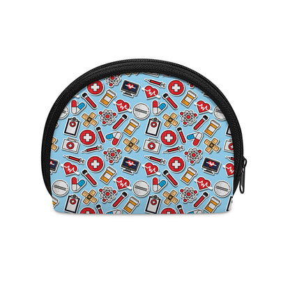 Colorful Medical Pattern Print Coin Purse