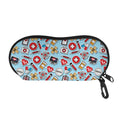 Colorful Medical Pattern Print Glasses Case