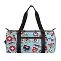 Colorful Medical Pattern Print Gym Bag