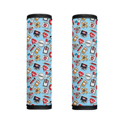 Colorful Medical Pattern Print Handle Covers