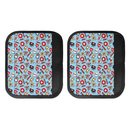Colorful Medical Pattern Print Handle Covers